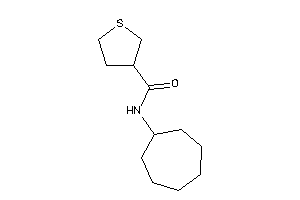 N-cycloheptyltetrahydrothiophene-3-carboxamide