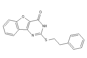 2-(phenethylthio)-3H-benzofuro[3,2-d]pyrimidin-4-one