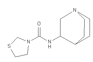 N-quinuclidin-3-ylthiazolidine-3-carboxamide