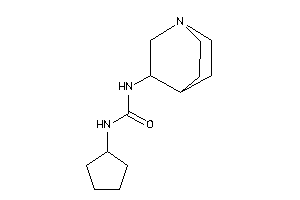 1-cyclopentyl-3-quinuclidin-3-yl-urea