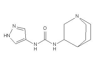 1-(1H-pyrazol-4-yl)-3-quinuclidin-3-yl-urea