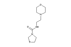 N-(2-morpholinoethyl)thiazolidine-3-carboxamide