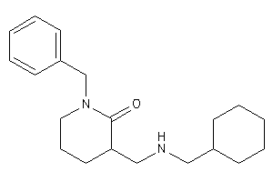 1-benzyl-3-[(cyclohexylmethylamino)methyl]-2-piperidone