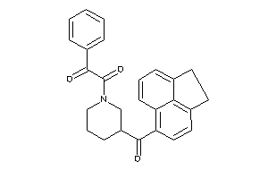 1-[3-(acenaphthene-5-carbonyl)piperidino]-2-phenyl-ethane-1,2-dione