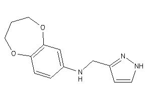 3,4-dihydro-2H-1,5-benzodioxepin-7-yl(1H-pyrazol-3-ylmethyl)amine