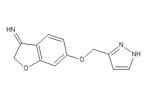 [6-(1H-pyrazol-3-ylmethoxy)coumaran-3-ylidene]amine