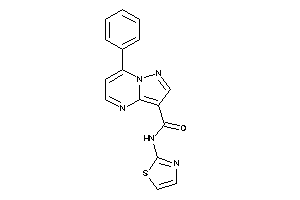 7-phenyl-N-thiazol-2-yl-pyrazolo[1,5-a]pyrimidine-3-carboxamide