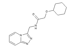 2-(cyclohexoxy)-N-([1,2,4]triazolo[4,3-a]pyridin-3-ylmethyl)acetamide