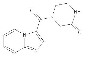 4-(imidazo[1,2-a]pyridine-3-carbonyl)piperazin-2-one