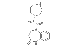 1-(1,4-diazepan-1-yl)-2-(4-keto-3,5-dihydro-2H-1,5-benzodiazepin-1-yl)ethane-1,2-dione