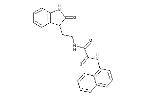 N-[2-(2-ketoindolin-3-yl)ethyl]-N'-(1-naphthyl)oxamide