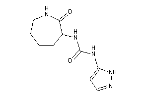 1-(2-ketoazepan-3-yl)-3-(1H-pyrazol-5-yl)urea