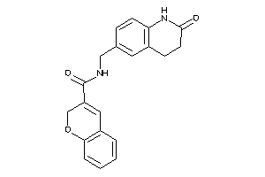 N-[(2-keto-3,4-dihydro-1H-quinolin-6-yl)methyl]-2H-chromene-3-carboxamide