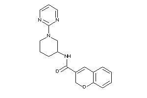 N-[1-(2-pyrimidyl)-3-piperidyl]-2H-chromene-3-carboxamide