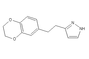 3-[2-(2,3-dihydro-1,4-benzodioxin-7-yl)ethyl]-1H-pyrazole