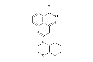 4-[2-(2,3,4a,5,6,7,8,8a-octahydrobenzo[b][1,4]oxazin-4-yl)-2-keto-ethyl]-2H-phthalazin-1-one