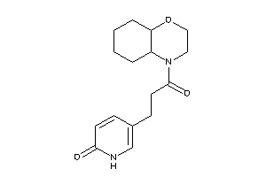 5-[3-(2,3,4a,5,6,7,8,8a-octahydrobenzo[b][1,4]oxazin-4-yl)-3-keto-propyl]-2-pyridone