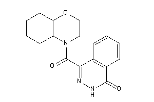 4-(2,3,4a,5,6,7,8,8a-octahydrobenzo[b][1,4]oxazine-4-carbonyl)-2H-phthalazin-1-one