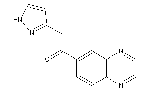 2-(1H-pyrazol-3-yl)-1-quinoxalin-6-yl-ethanone