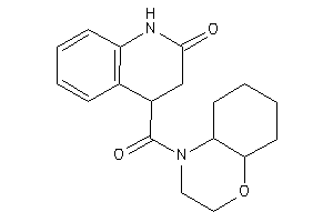 4-(2,3,4a,5,6,7,8,8a-octahydrobenzo[b][1,4]oxazine-4-carbonyl)-3,4-dihydrocarbostyril