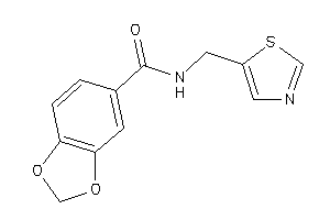 N-(thiazol-5-ylmethyl)-piperonylamide