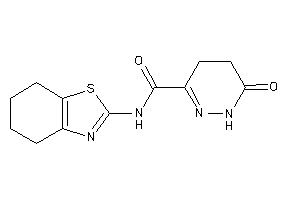 6-keto-N-(4,5,6,7-tetrahydro-1,3-benzothiazol-2-yl)-4,5-dihydro-1H-pyridazine-3-carboxamide