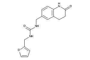 1-(2-furfuryl)-3-[(2-keto-3,4-dihydro-1H-quinolin-6-yl)methyl]urea