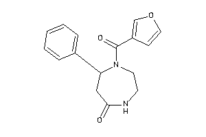1-(3-furoyl)-7-phenyl-1,4-diazepan-5-one