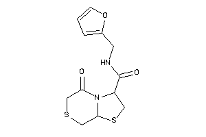 N-(2-furfuryl)-5-keto-2,3,8,8a-tetrahydrothiazolo[2,3-c][1,4]thiazine-3-carboxamide