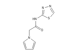 2-pyrrol-1-yl-N-(1,3,4-thiadiazol-2-yl)acetamide