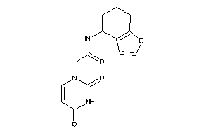 2-(2,4-diketopyrimidin-1-yl)-N-(4,5,6,7-tetrahydrobenzofuran-4-yl)acetamide