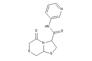 5-keto-N-(3-pyridyl)-2,3,8,8a-tetrahydrothiazolo[2,3-c][1,4]thiazine-3-carboxamide