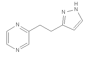 2-[2-(1H-pyrazol-3-yl)ethyl]pyrazine