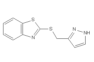 2-(1H-pyrazol-3-ylmethylthio)-1,3-benzothiazole