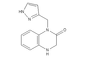 1-(1H-pyrazol-3-ylmethyl)-3,4-dihydroquinoxalin-2-one