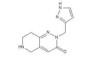 2-(1H-pyrazol-3-ylmethyl)-5,6,7,8-tetrahydropyrido[4,3-c]pyridazin-3-one