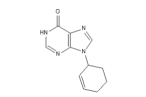 Image of 9-cyclohex-2-en-1-ylhypoxanthine