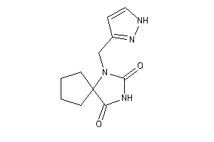 Image of 4-(1H-pyrazol-3-ylmethyl)-2,4-diazaspiro[4.4]nonane-1,3-quinone