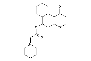 2-piperidinoacetic Acid (1-keto-2,3,4a,5,6,6a,7,8,9,10,10a,10b-dodecahydrobenzo[f]chromen-6-yl) Ester