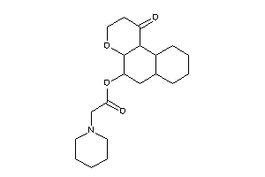 Image of 2-piperidinoacetic Acid (1-keto-2,3,4a,5,6,6a,7,8,9,10,10a,10b-dodecahydrobenzo[f]chromen-5-yl) Ester