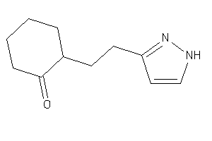 Image of 2-[2-(1H-pyrazol-3-yl)ethyl]cyclohexanone