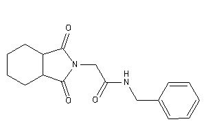 N-benzyl-2-(1,3-diketo-3a,4,5,6,7,7a-hexahydroisoindol-2-yl)acetamide