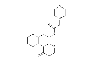 2-morpholinoacetic Acid (1-keto-2,3,4a,5,6,6a,7,8,9,10,10a,10b-dodecahydrobenzo[f]chromen-5-yl) Ester