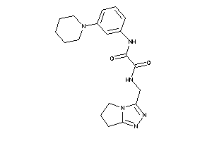 N-(6,7-dihydro-5H-pyrrolo[2,1-c][1,2,4]triazol-3-ylmethyl)-N'-(3-piperidinophenyl)oxamide