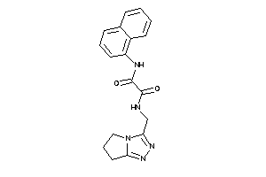 N-(6,7-dihydro-5H-pyrrolo[2,1-c][1,2,4]triazol-3-ylmethyl)-N'-(1-naphthyl)oxamide