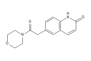 6-(2-keto-2-morpholino-ethyl)carbostyril