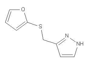 3-[(2-furylthio)methyl]-1H-pyrazole