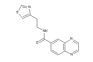 N-(2-thiazol-4-ylethyl)quinoxaline-6-carboxamide