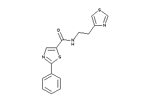 Image of 2-phenyl-N-(2-thiazol-4-ylethyl)thiazole-5-carboxamide