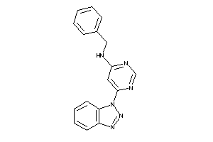 Image of [6-(benzotriazol-1-yl)pyrimidin-4-yl]-benzyl-amine